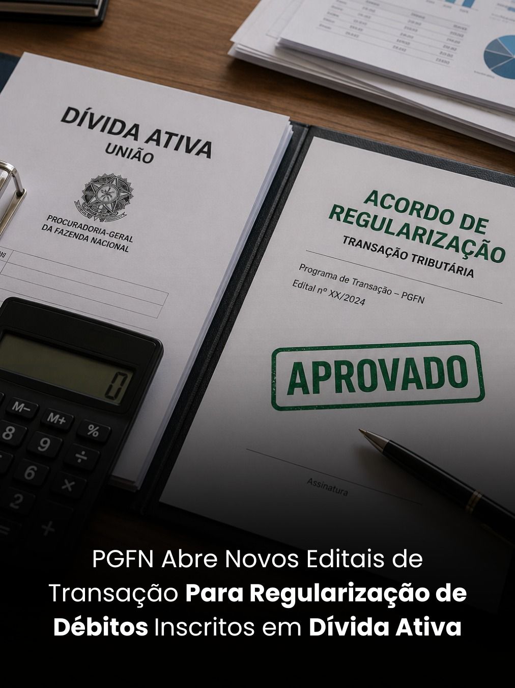 PGFN Abre Novos Editais de Transação Para Regularização de Débitos Inscritos em Dívida Ativa